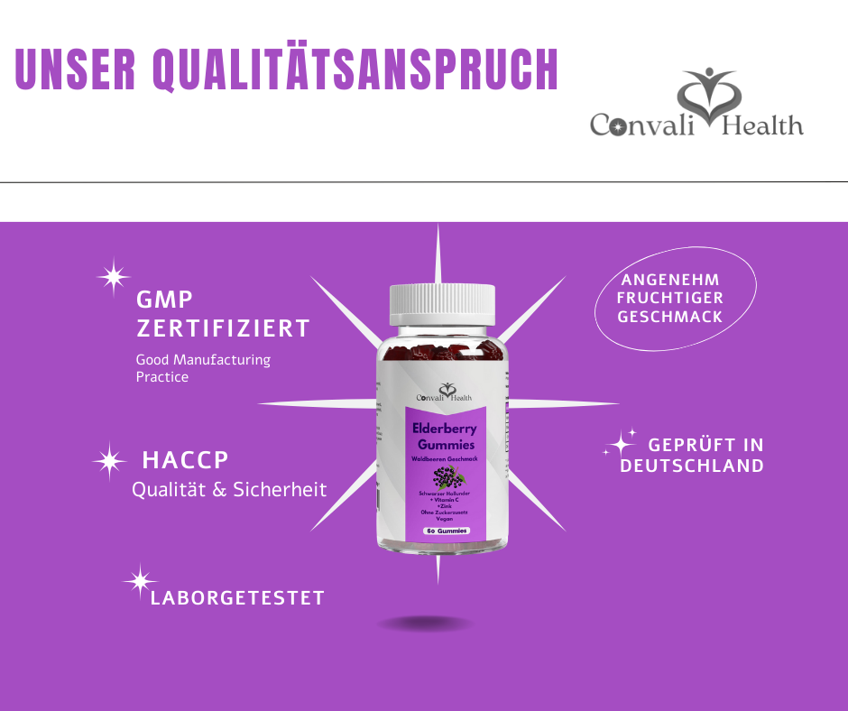 Elderberry Gummies- Immunsystem & Zellschutz