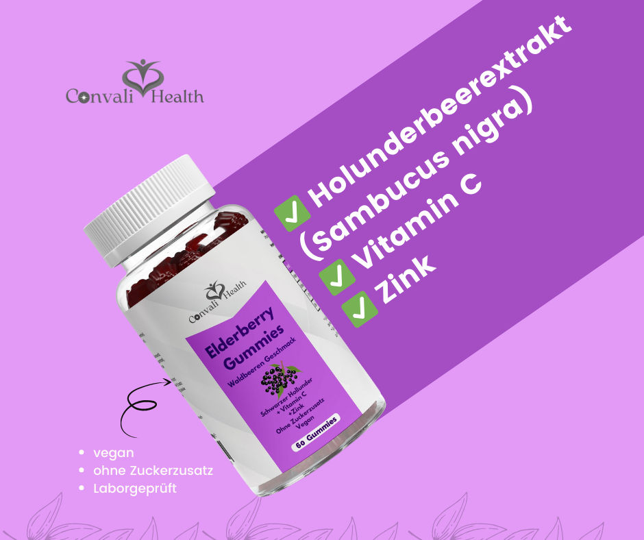 Elderberry Gummies- Immunsystem & Zellschutz