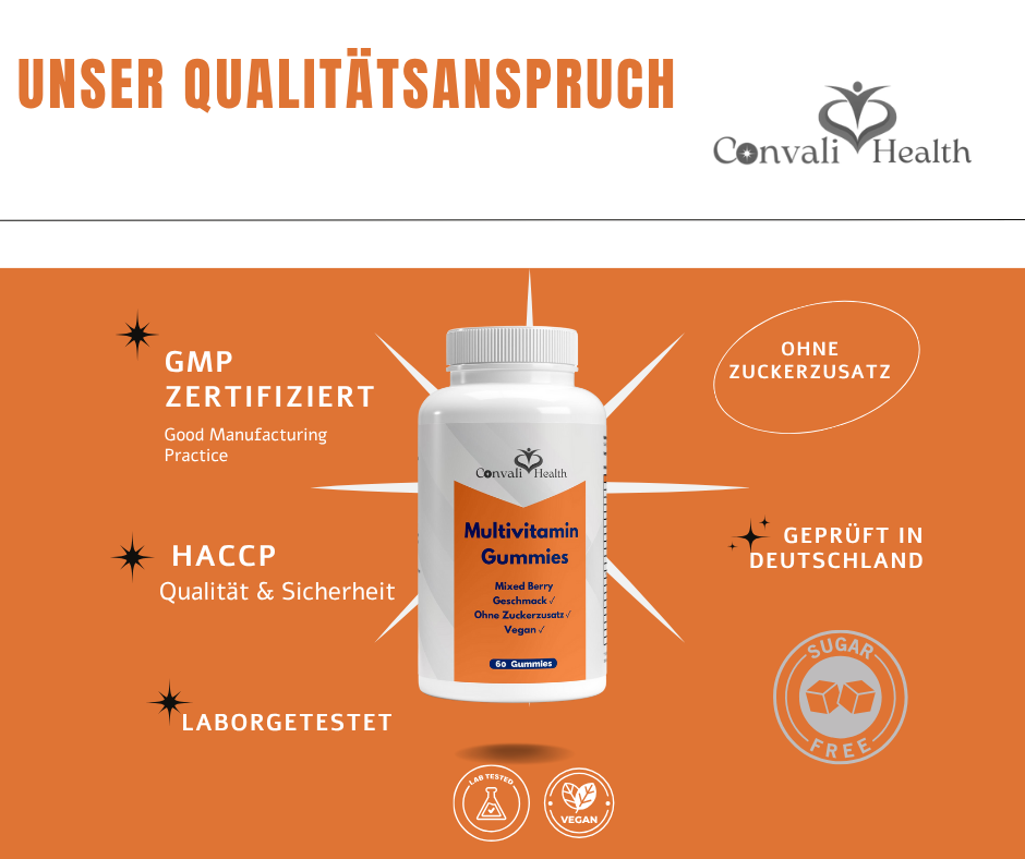 Premium Multivitamin + Mineral Gummies - 60 Stk.