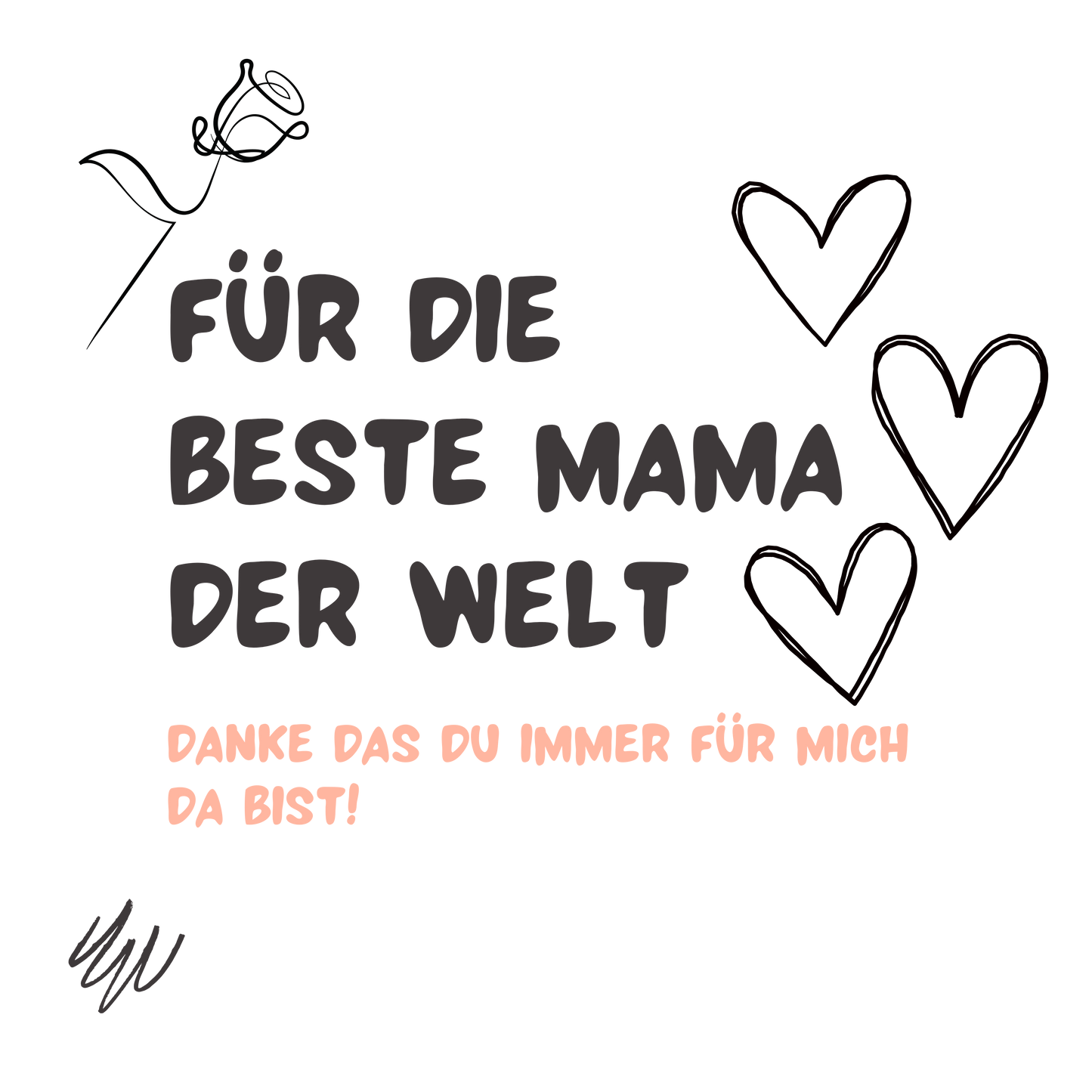 Tasse „Für die beste Mama der Welt“ – 2 farbig