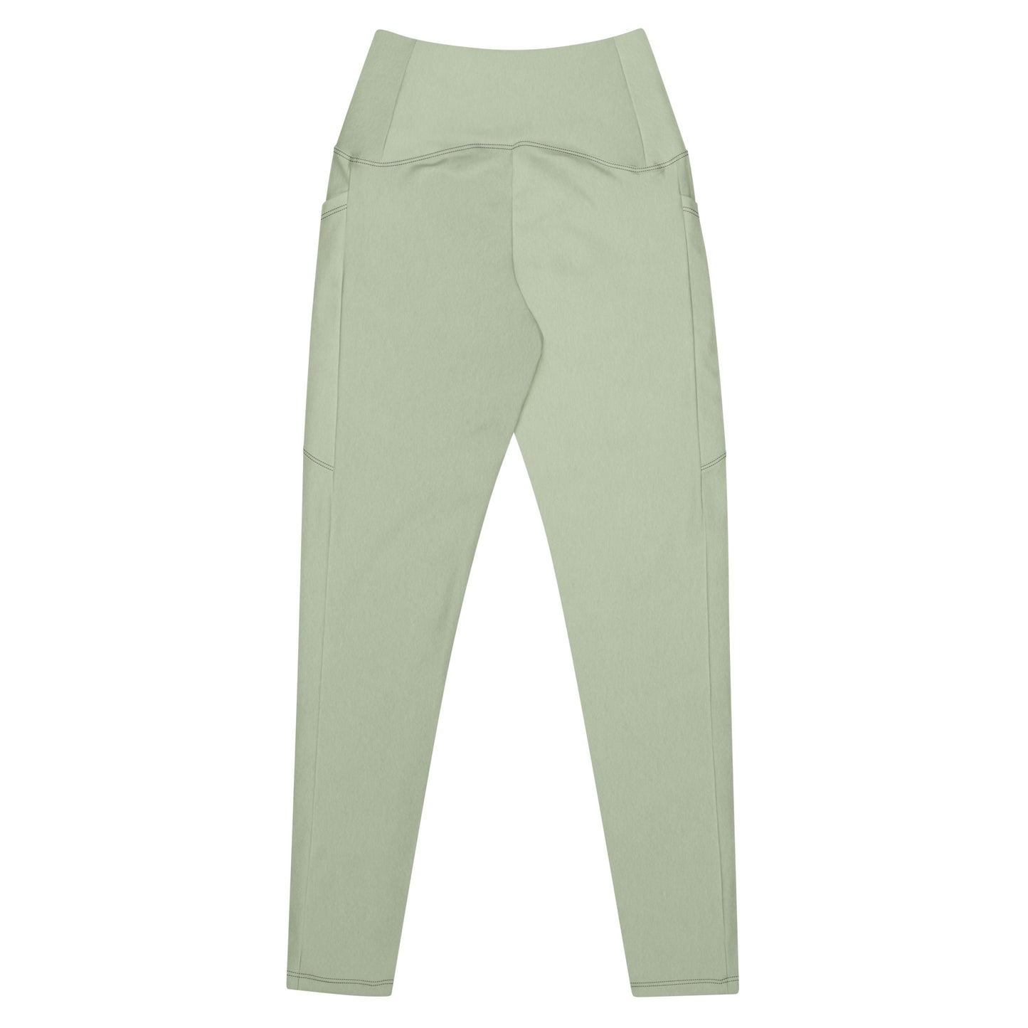 V-Bund-Leggings mit Taschen