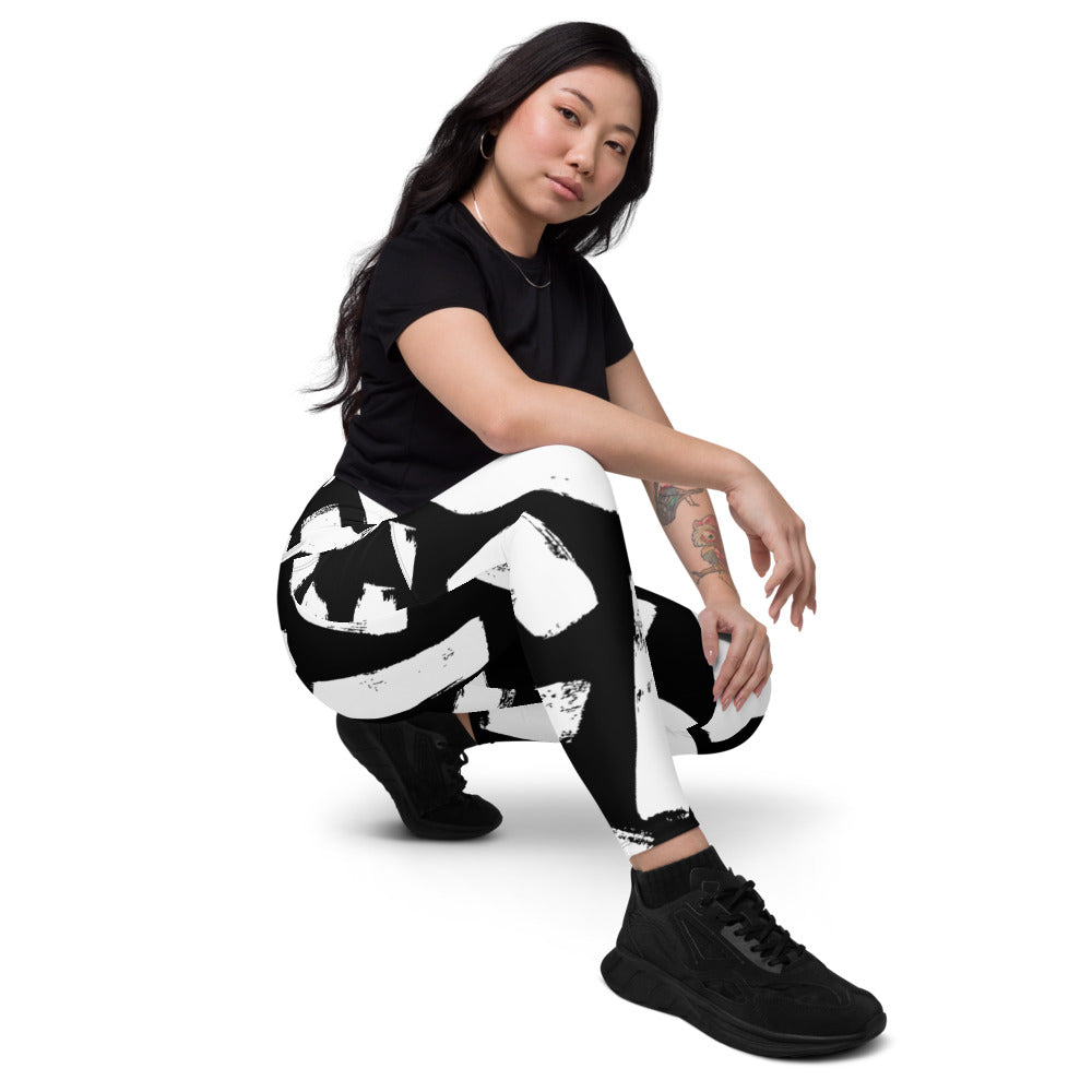 Leggings mit Taschen - ABC Print