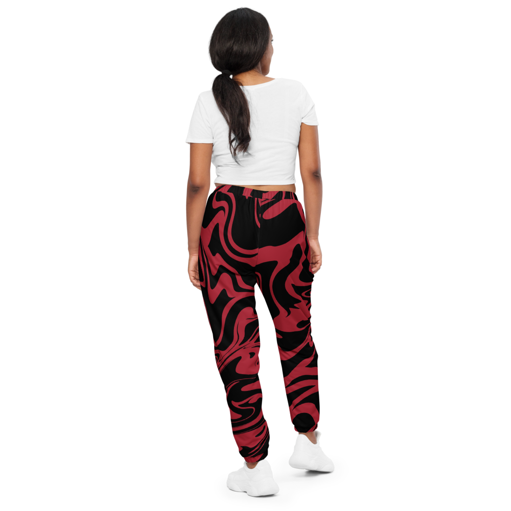 Essential Movement Trouser - rot/schwarz
