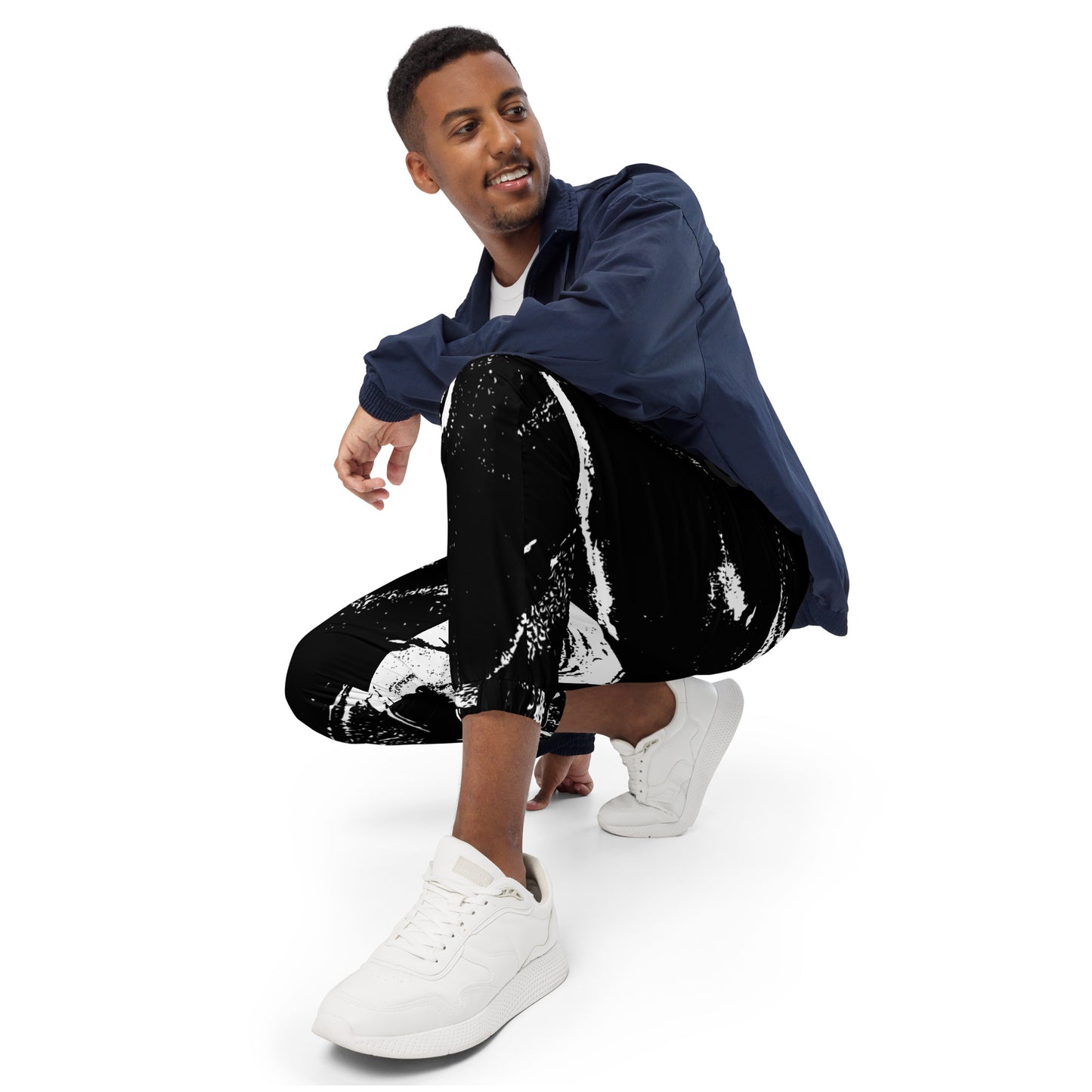 Urban Flow Performance Pants - schwarz/weiß