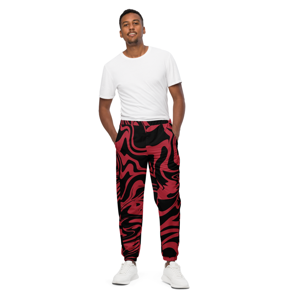 Essential Movement Trouser - rot/schwarz