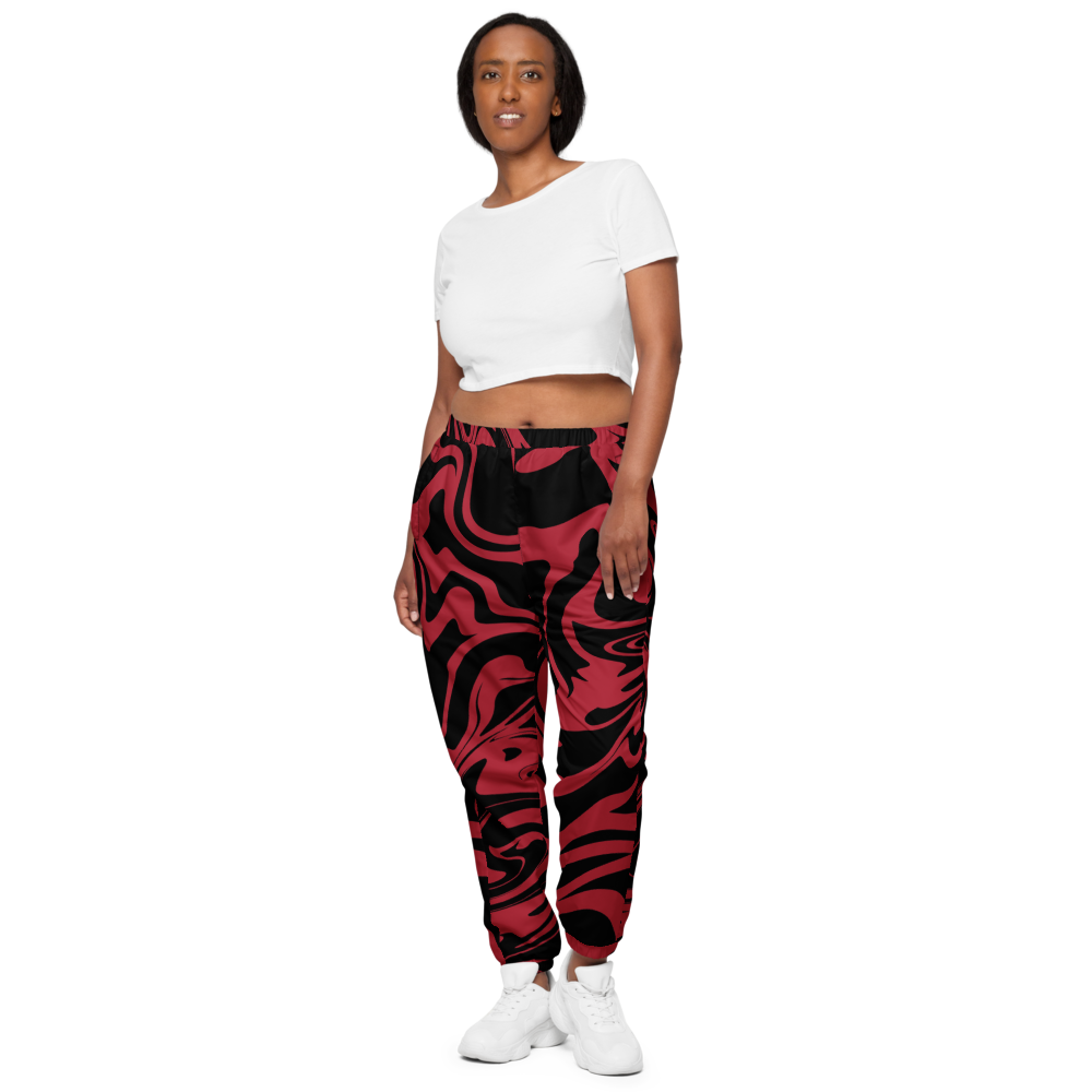 Essential Movement Trouser - rot/schwarz