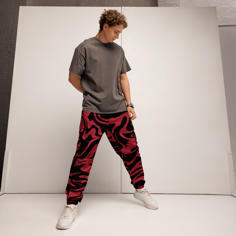 Essential Movement Trouser - rot/schwarz