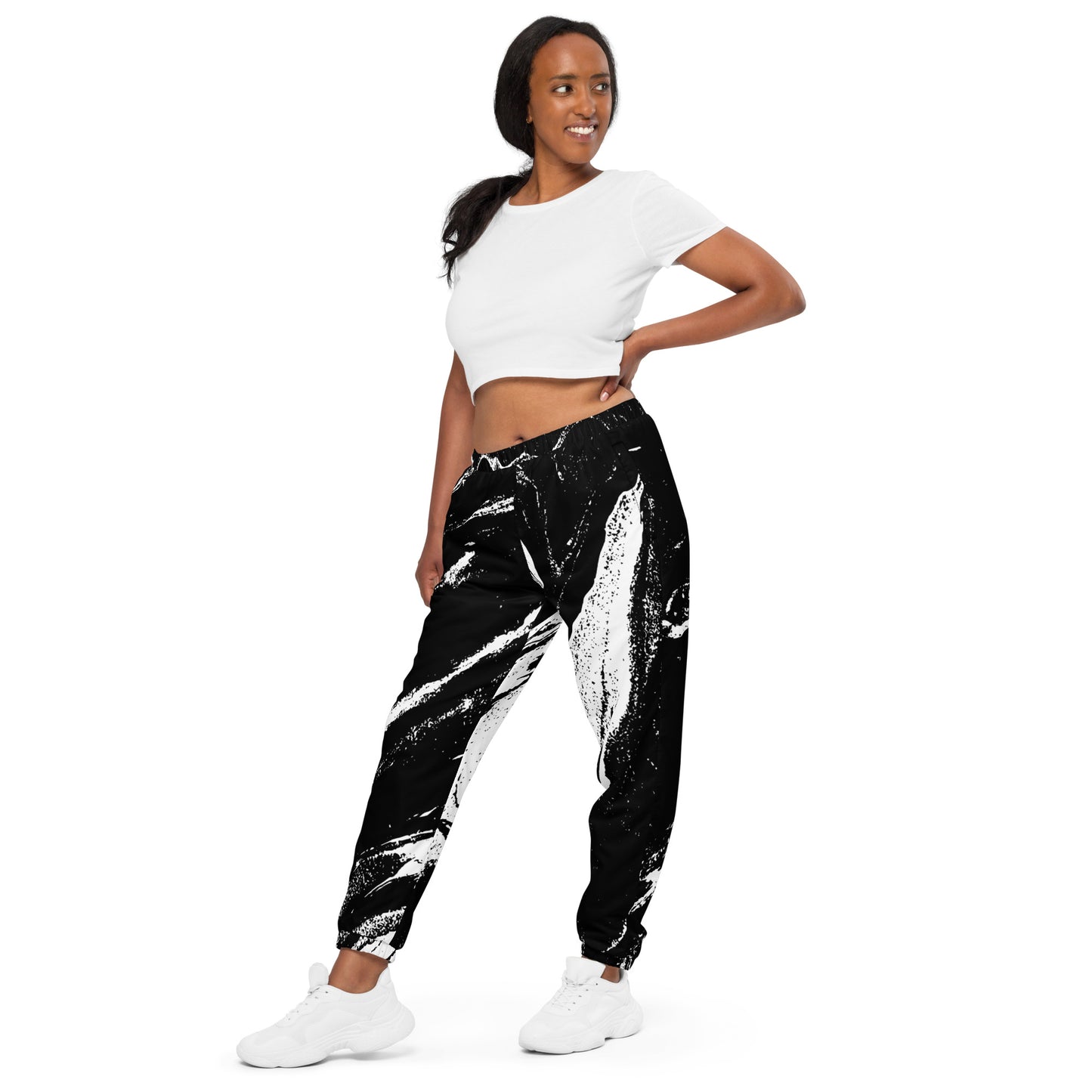 Urban Flow Performance Pants - schwarz/weiß