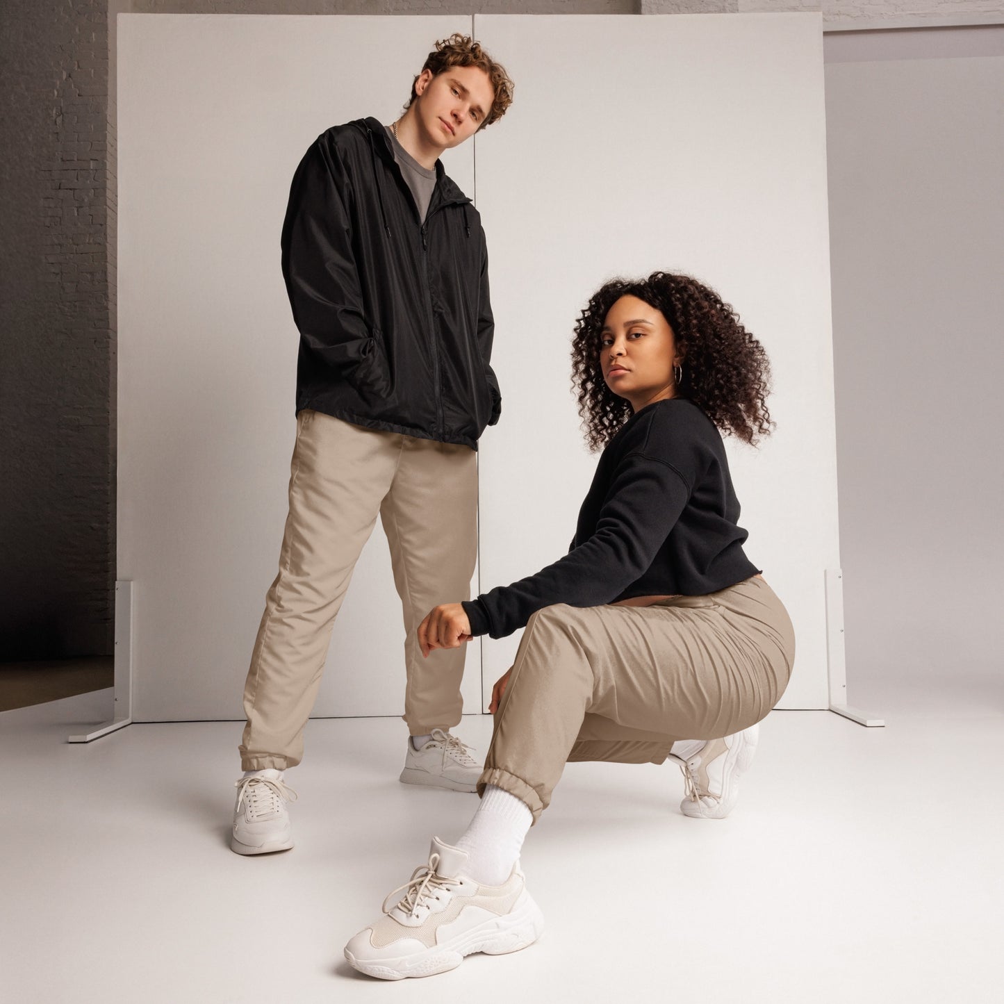 Unisex Active Pants - beige