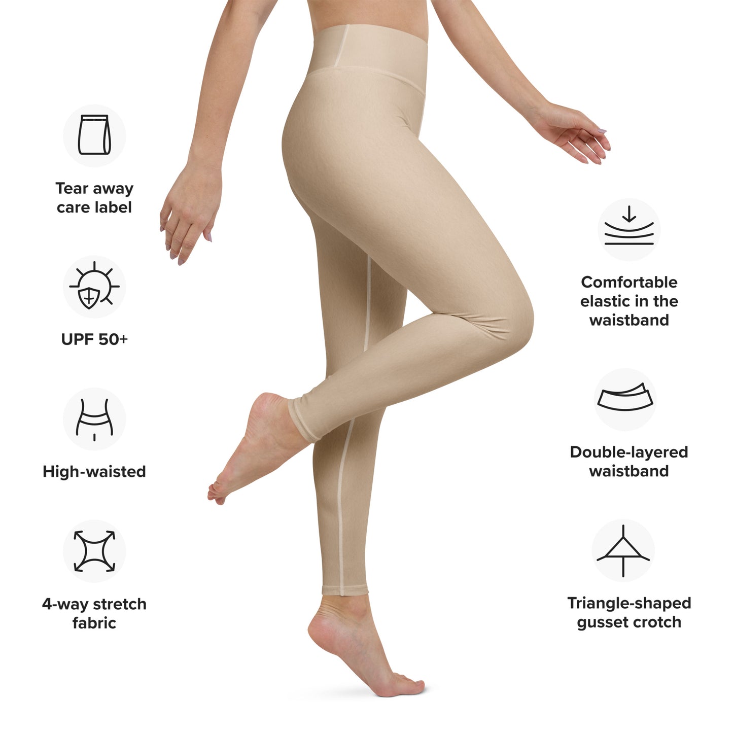 Leggings - Beige
