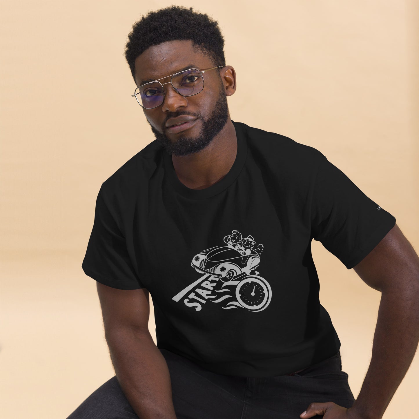 Klassisches -T-Shirt- Start