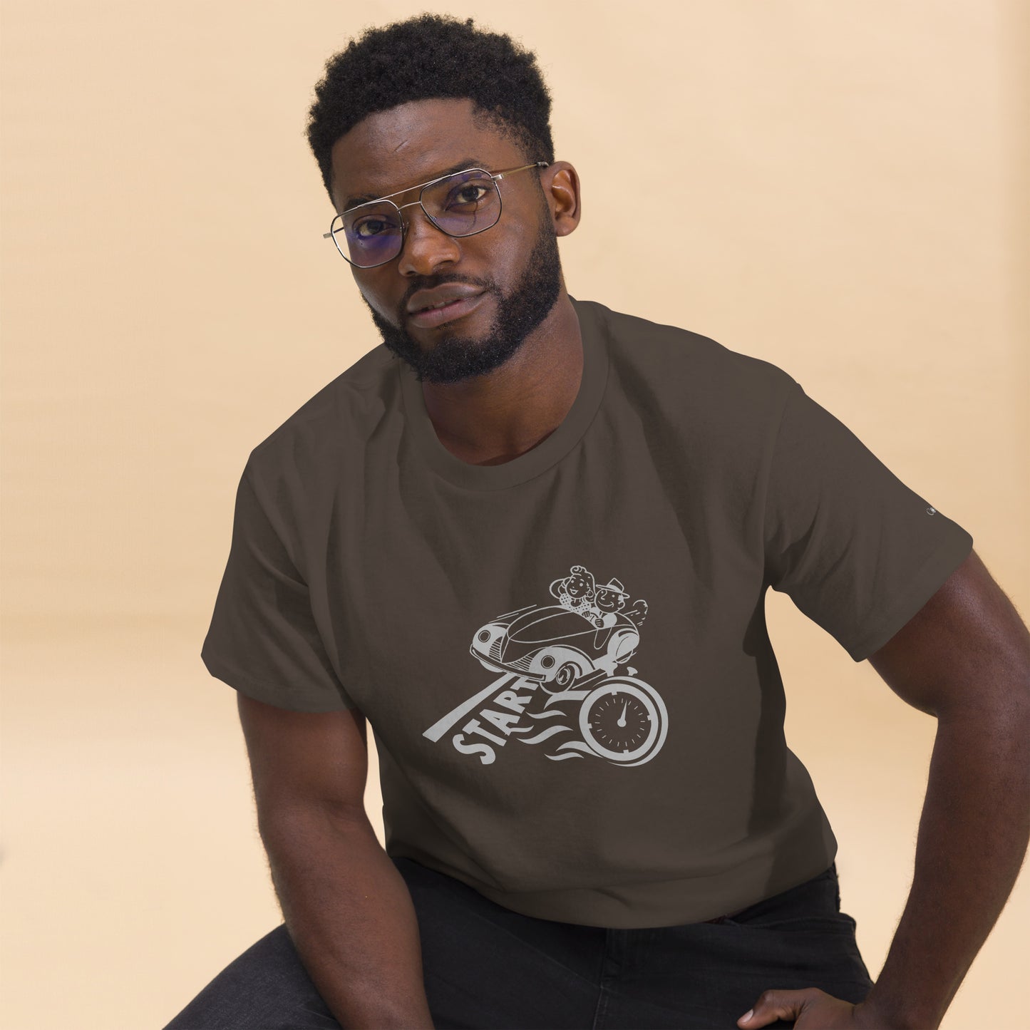 Klassisches -T-Shirt- Start
