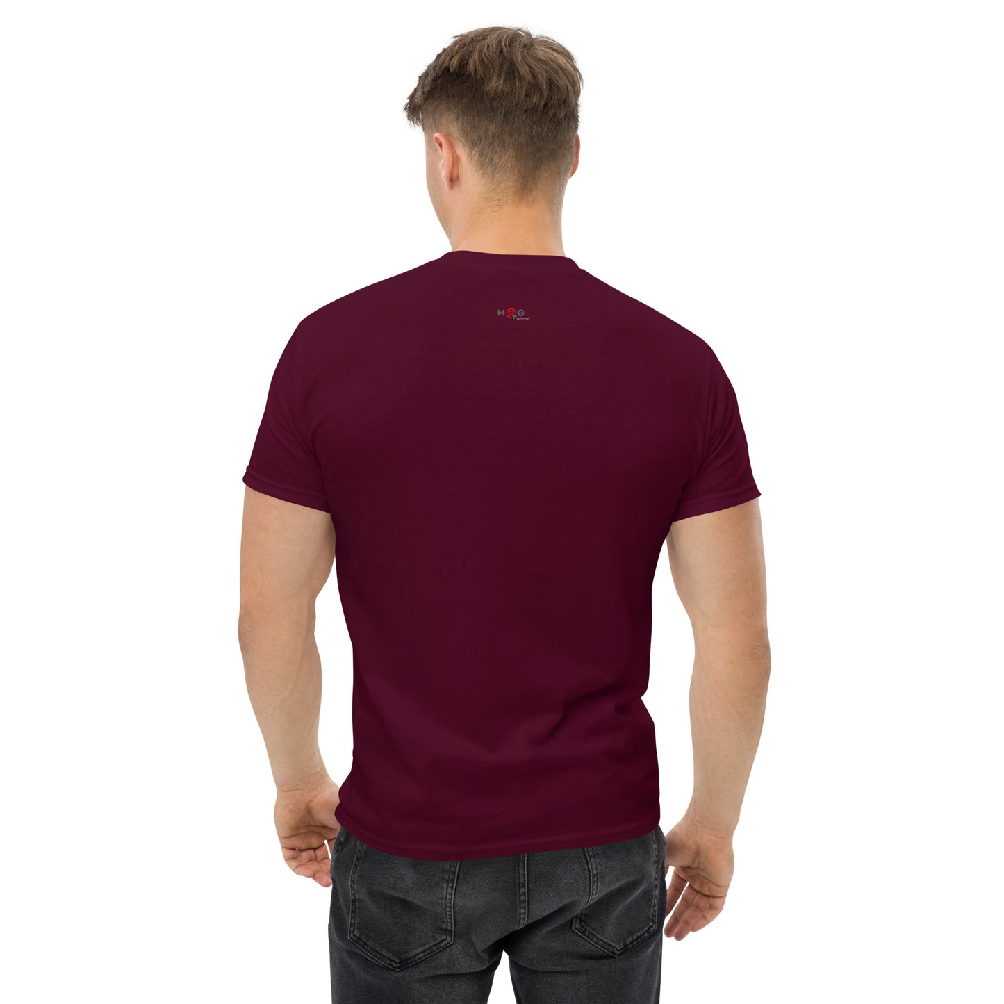 Klassisches Herren-T-Shirt - NEVER GIVE UP