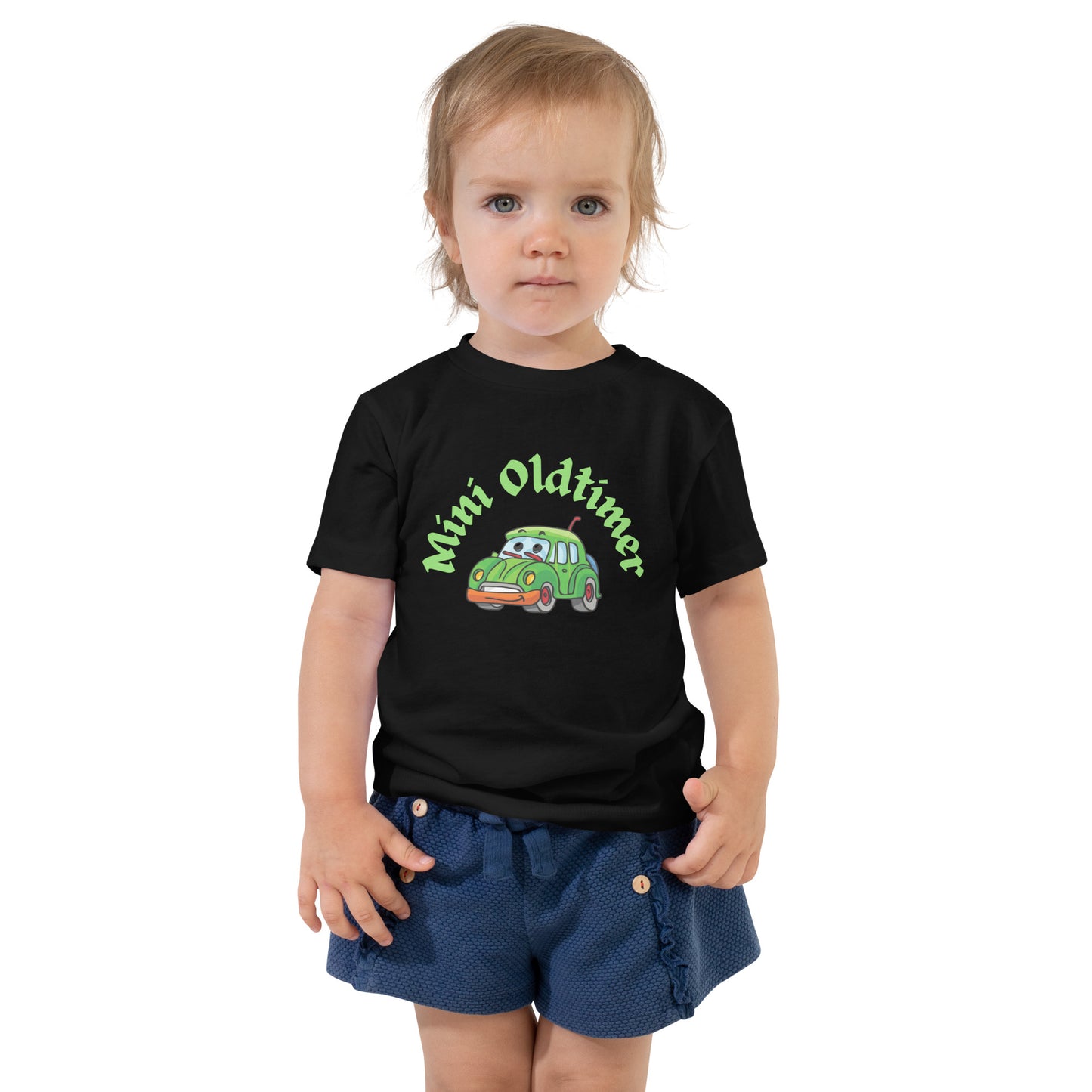 Kurzärmeliges Baby & Kinder T-Shirt - Mini Oldtimer