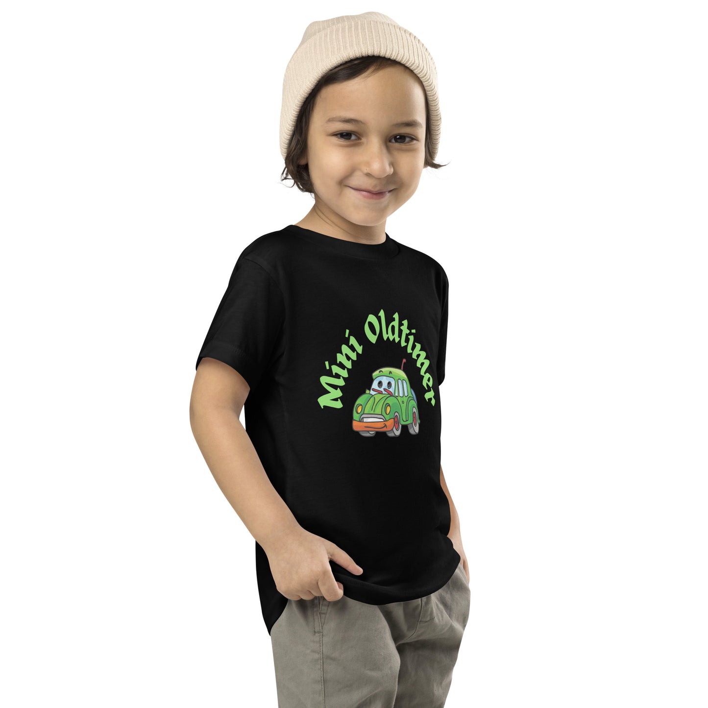 Kurzärmeliges Baby & Kinder T-Shirt - Mini Oldtimer