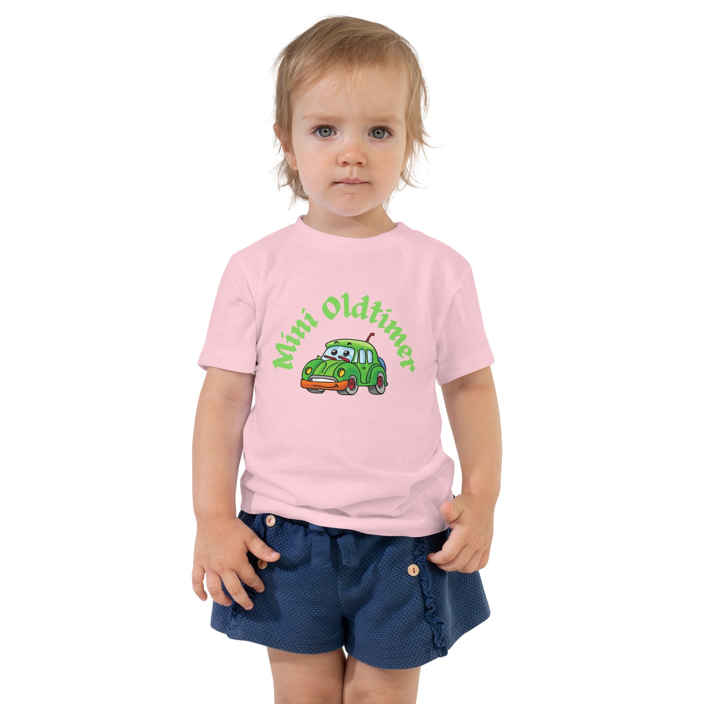 Kurzärmeliges Baby & Kinder T-Shirt - Mini Oldtimer