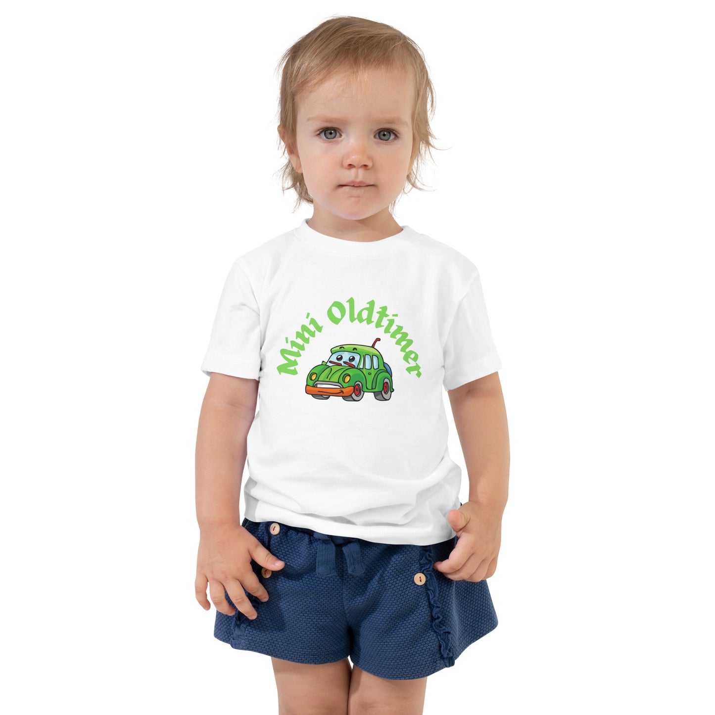 Kurzärmeliges Baby & Kinder T-Shirt - Mini Oldtimer