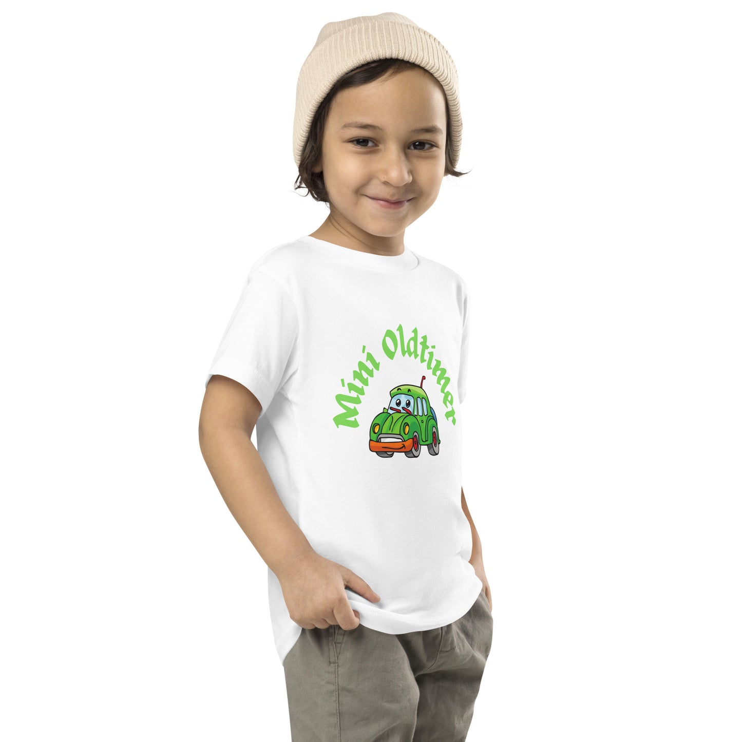 Kurzärmeliges Baby & Kinder T-Shirt - Mini Oldtimer