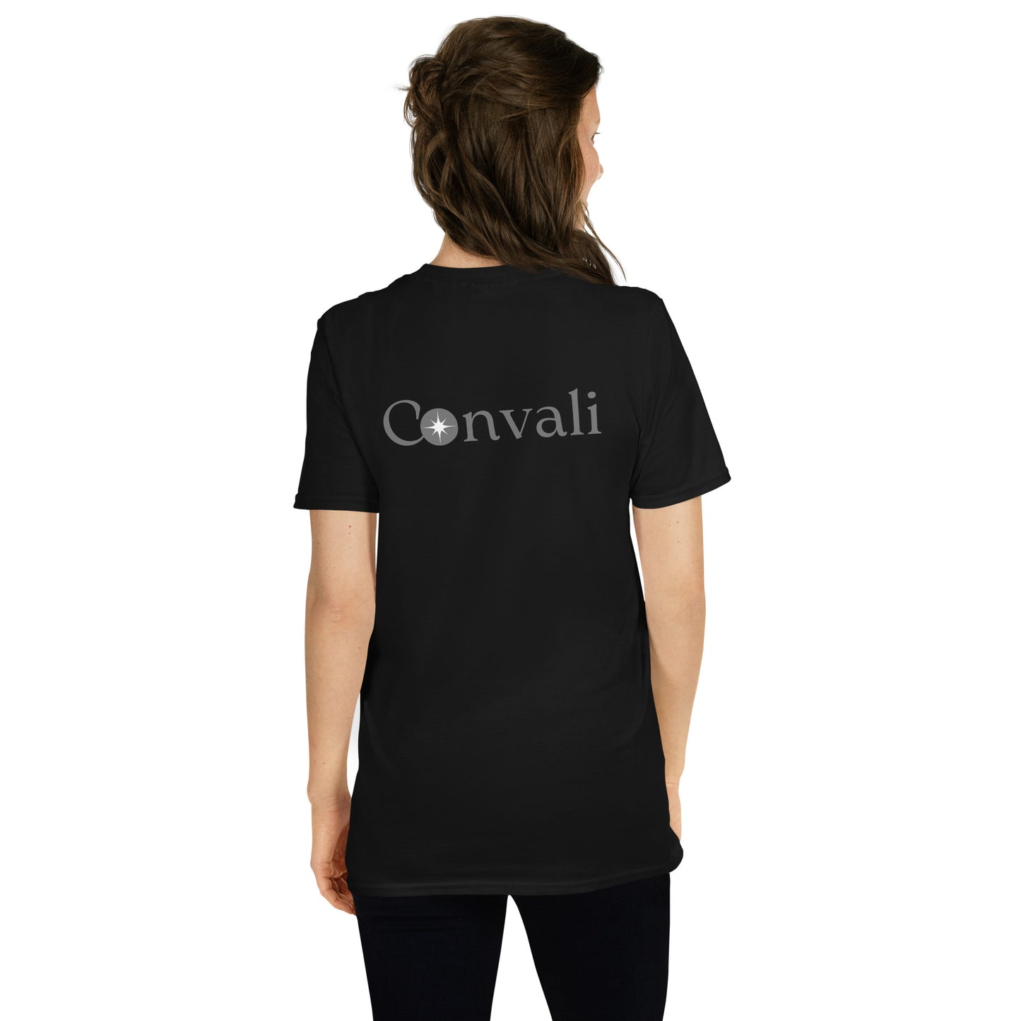 Kurzärmeliges Unisex-T-Shirt -Convali Style
