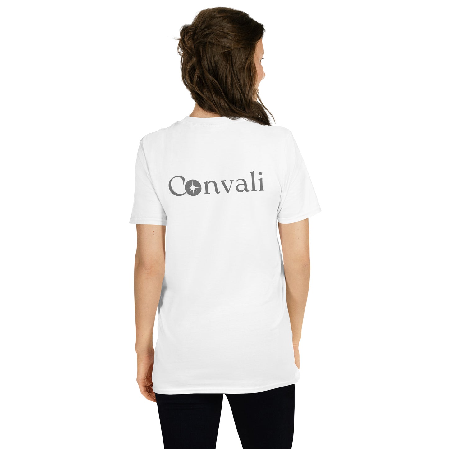 Kurzärmeliges Unisex-T-Shirt -Convali Style