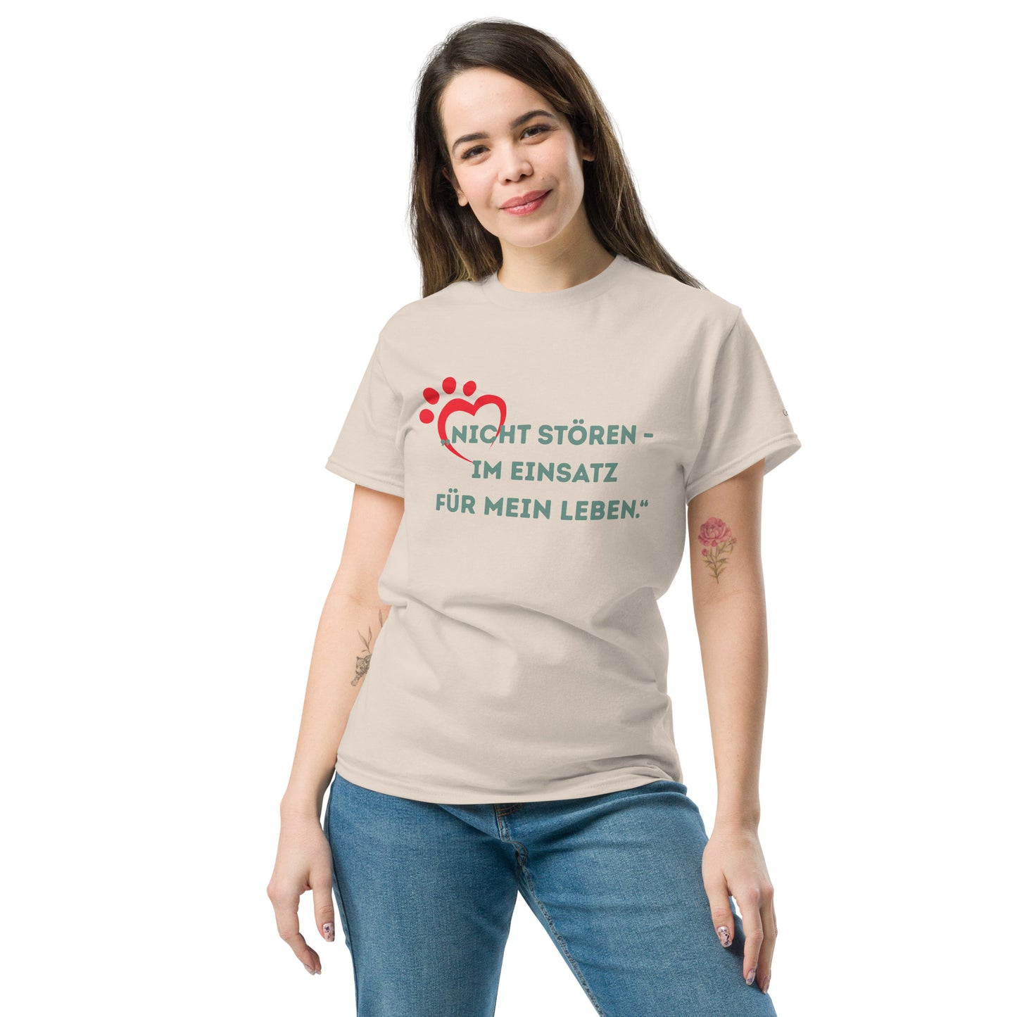 Unisex T-Shirt - Nicht stören im Einsatz für mein Leben!