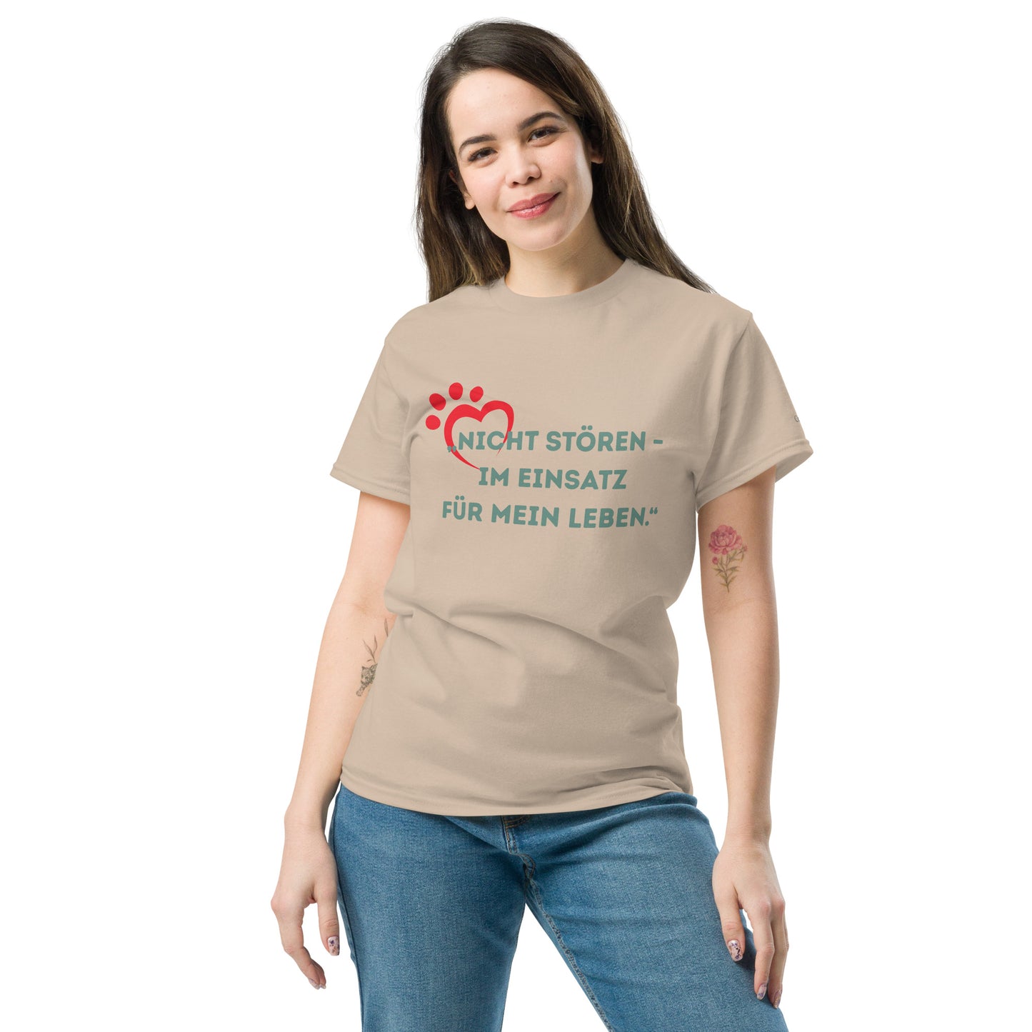 Unisex T-Shirt - Nicht stören im Einsatz für mein Leben!