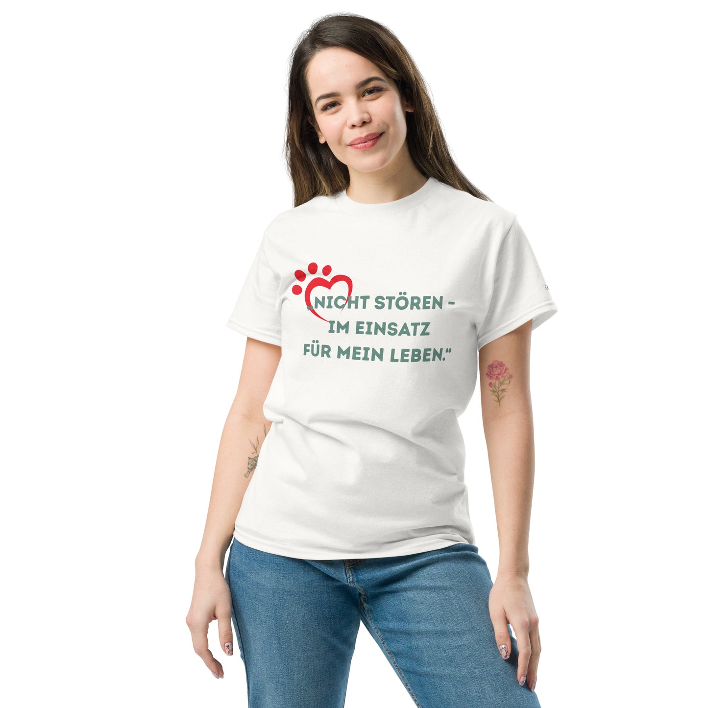 Unisex T-Shirt - Nicht stören im Einsatz für mein Leben!