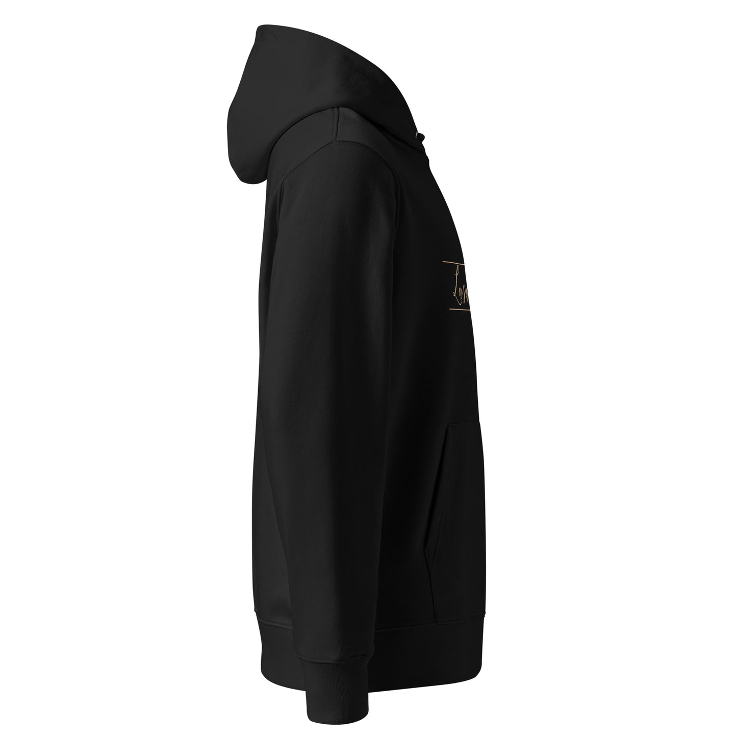 Umweltfreundlicher Unisex-Kapuzenpullover-La suerte está echada / Die Würfel sind gefallen
