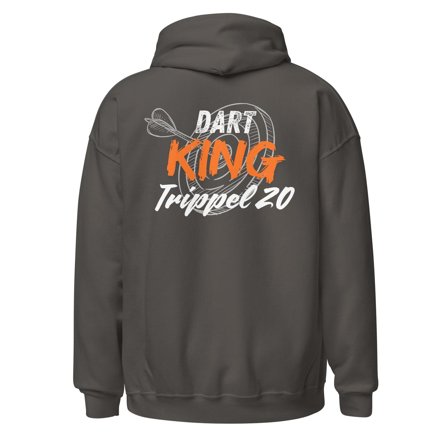 Herren Hoodie Dart King – Trippel 20 | Geschenk für Dartspieler