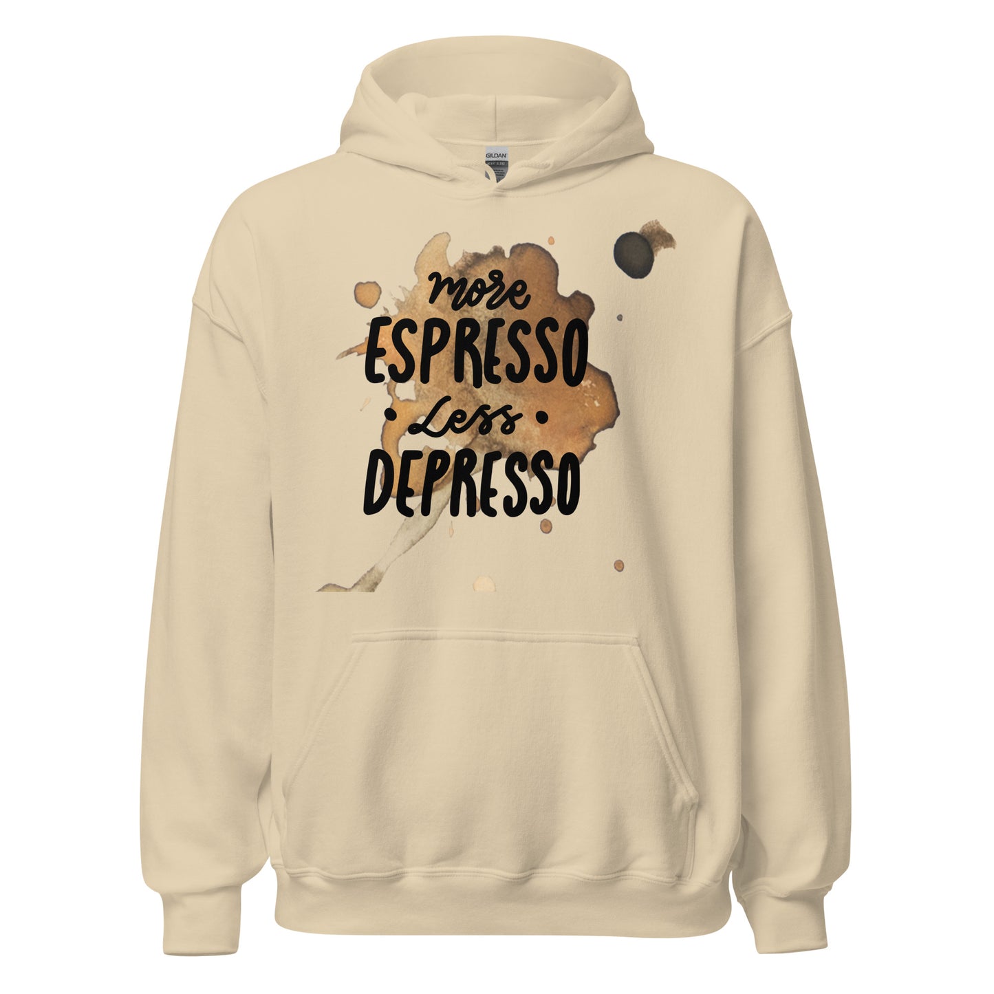 Unisex-Kapuzenpullover - More Expresso