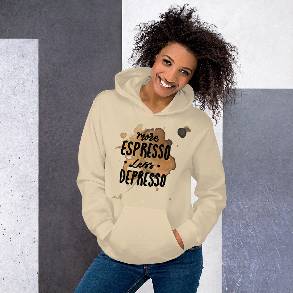 Unisex-Kapuzenpullover - More Expresso