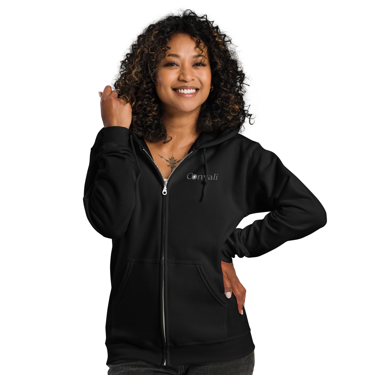 Unisex Zip Hoodie - Convali Style