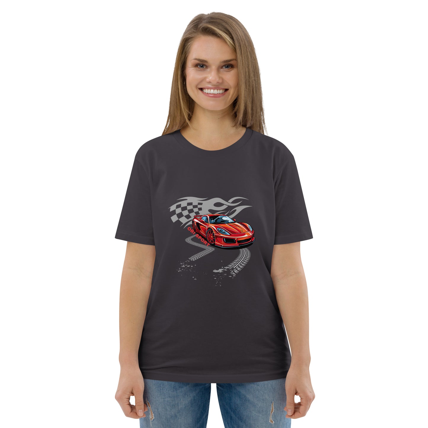 Unisex-Bio-Baumwoll-T-Shirt - Orifahrt Flagge