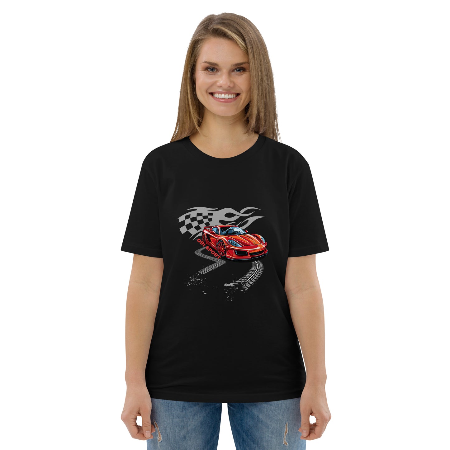 Unisex-Bio-Baumwoll-T-Shirt - Orifahrt Flagge