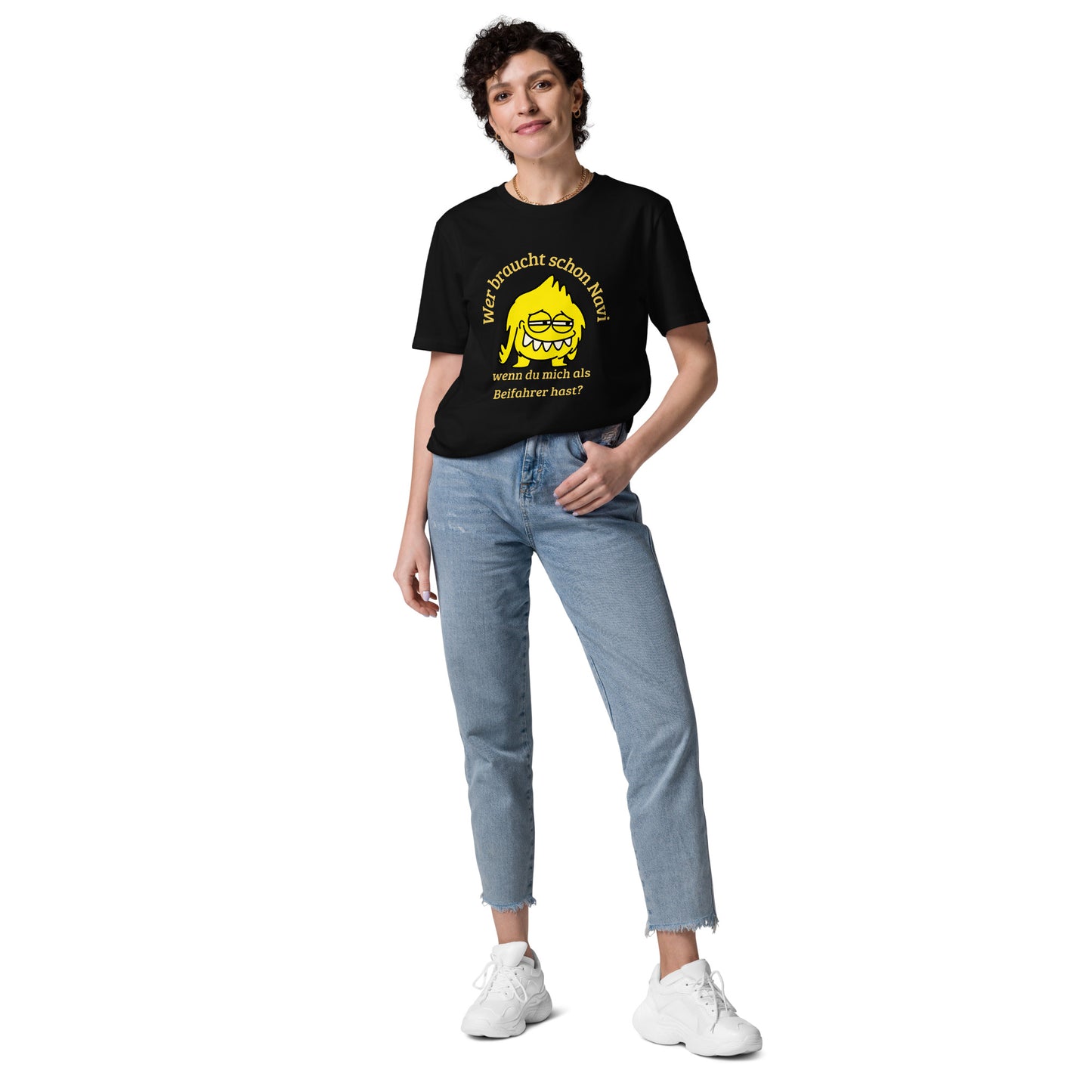 Unisex-Bio-Baumwoll-T-Shirt - Beifahrer