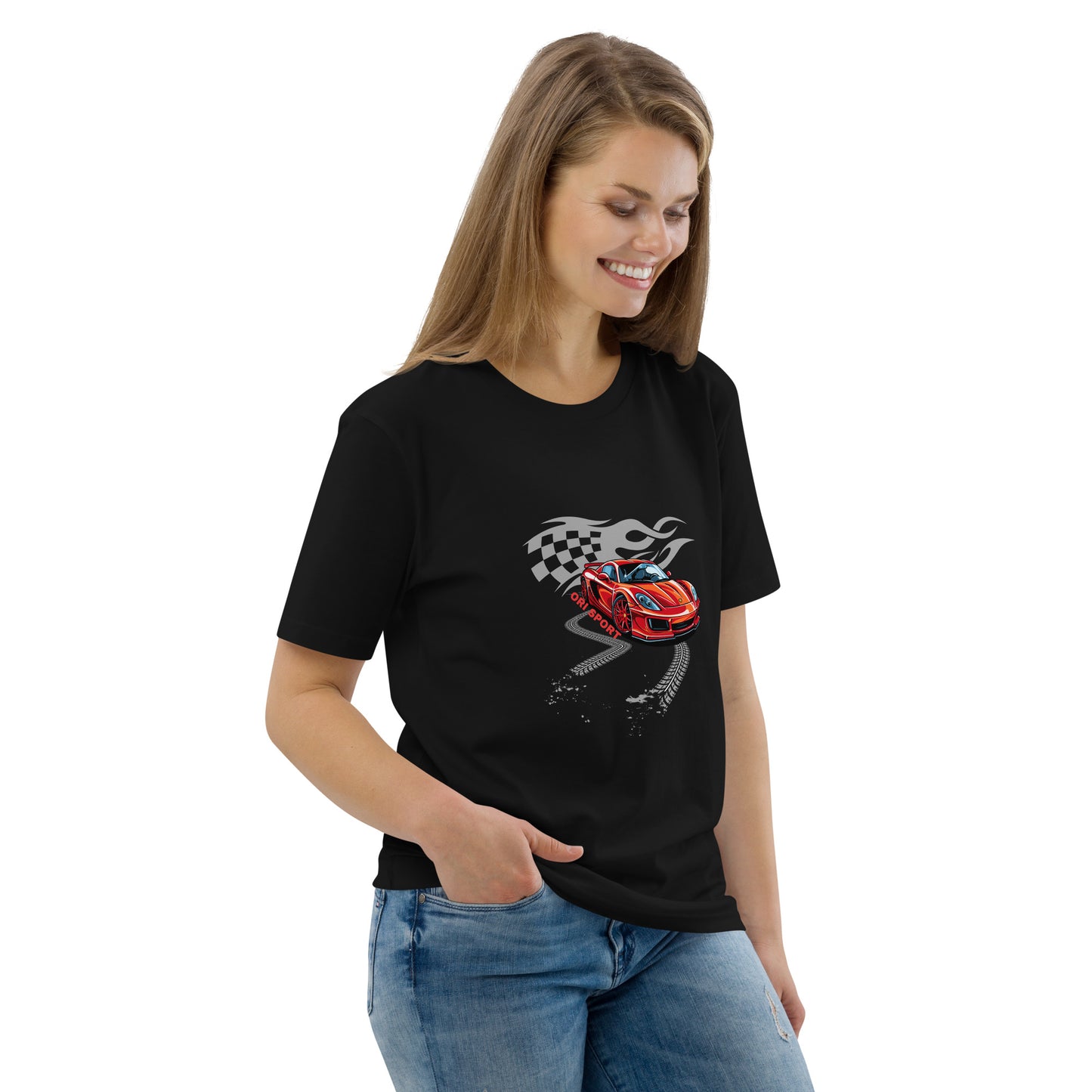 Unisex-Bio-Baumwoll-T-Shirt - Orifahrt Flagge