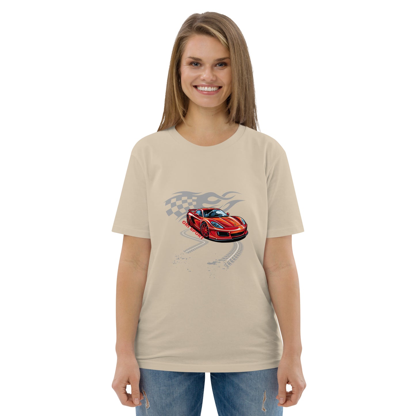 Unisex-Bio-Baumwoll-T-Shirt - Orifahrt Flagge