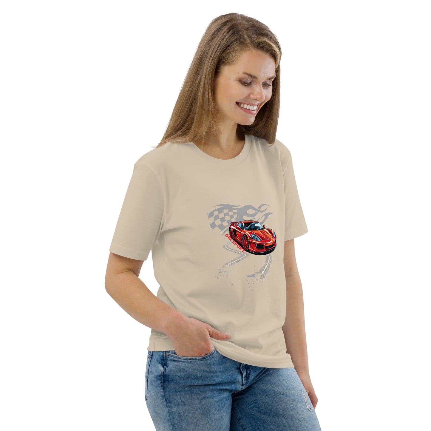 Unisex-Bio-Baumwoll-T-Shirt - Orifahrt Flagge