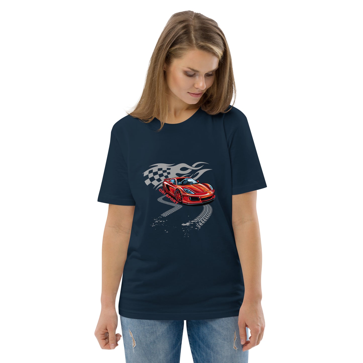 Unisex-Bio-Baumwoll-T-Shirt - Orifahrt Flagge