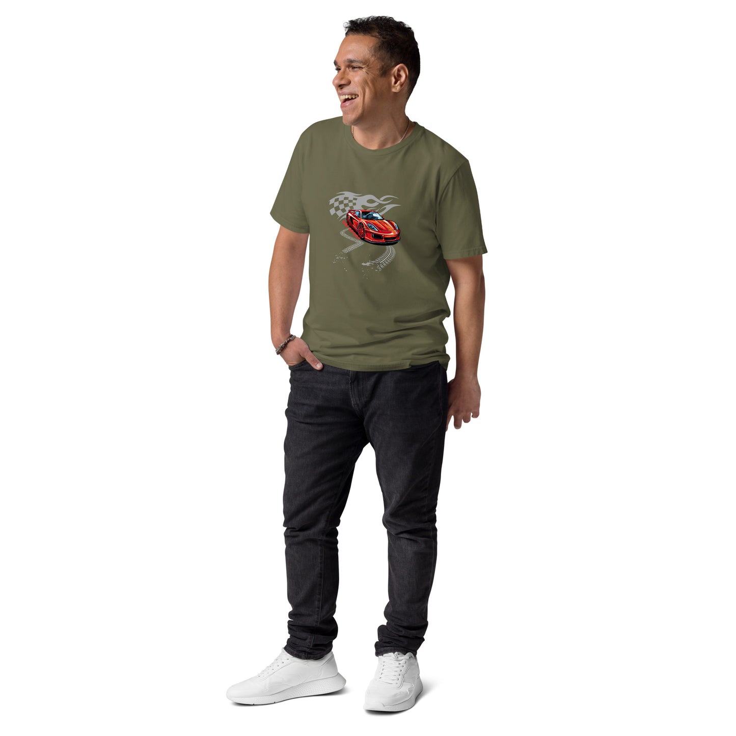 Unisex-Bio-Baumwoll-T-Shirt - Orifahrt Flagge