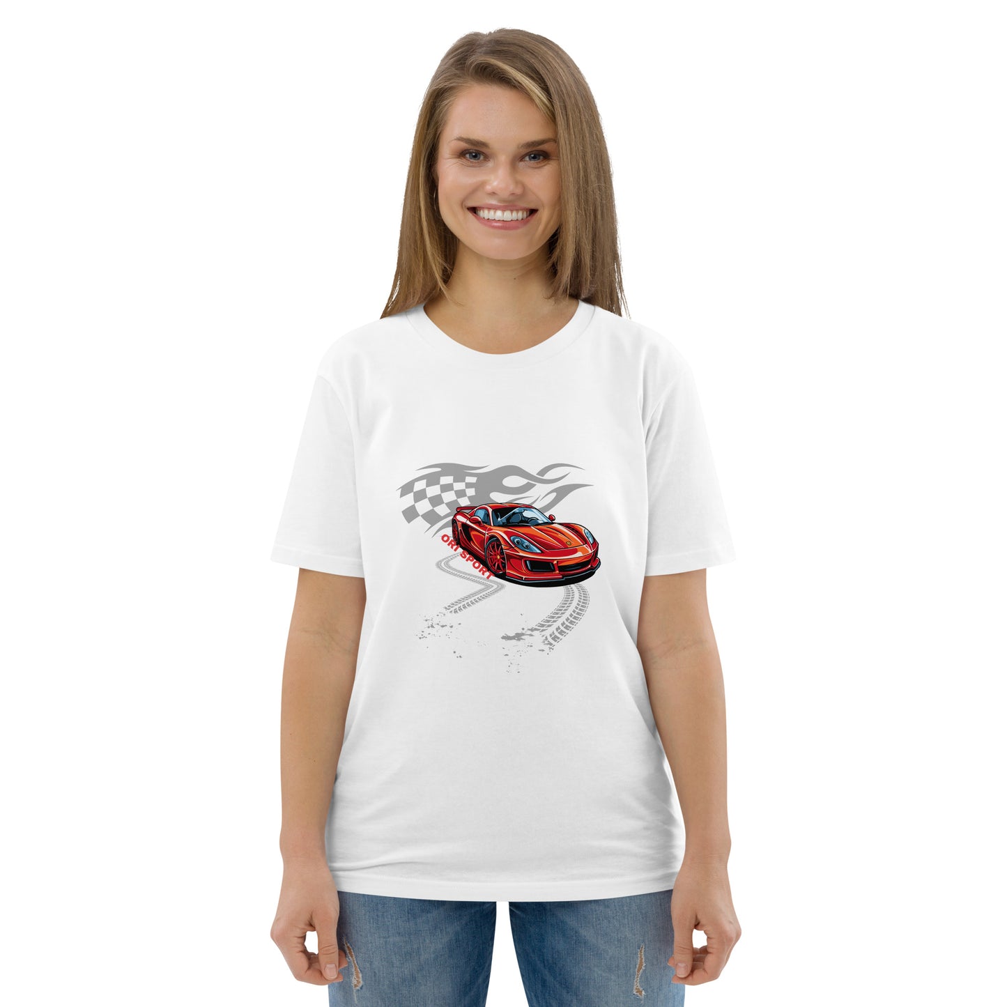 Unisex-Bio-Baumwoll-T-Shirt - Orifahrt Flagge