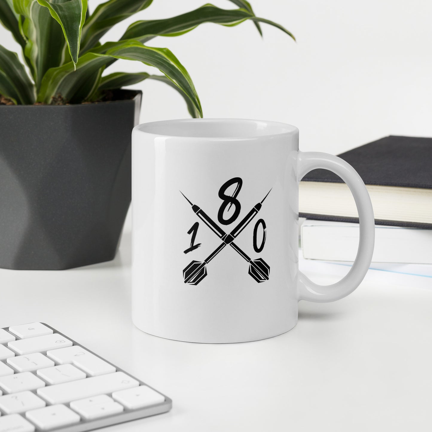 Tasse „180“ – Perfektes Geschenk für Dart-Fans