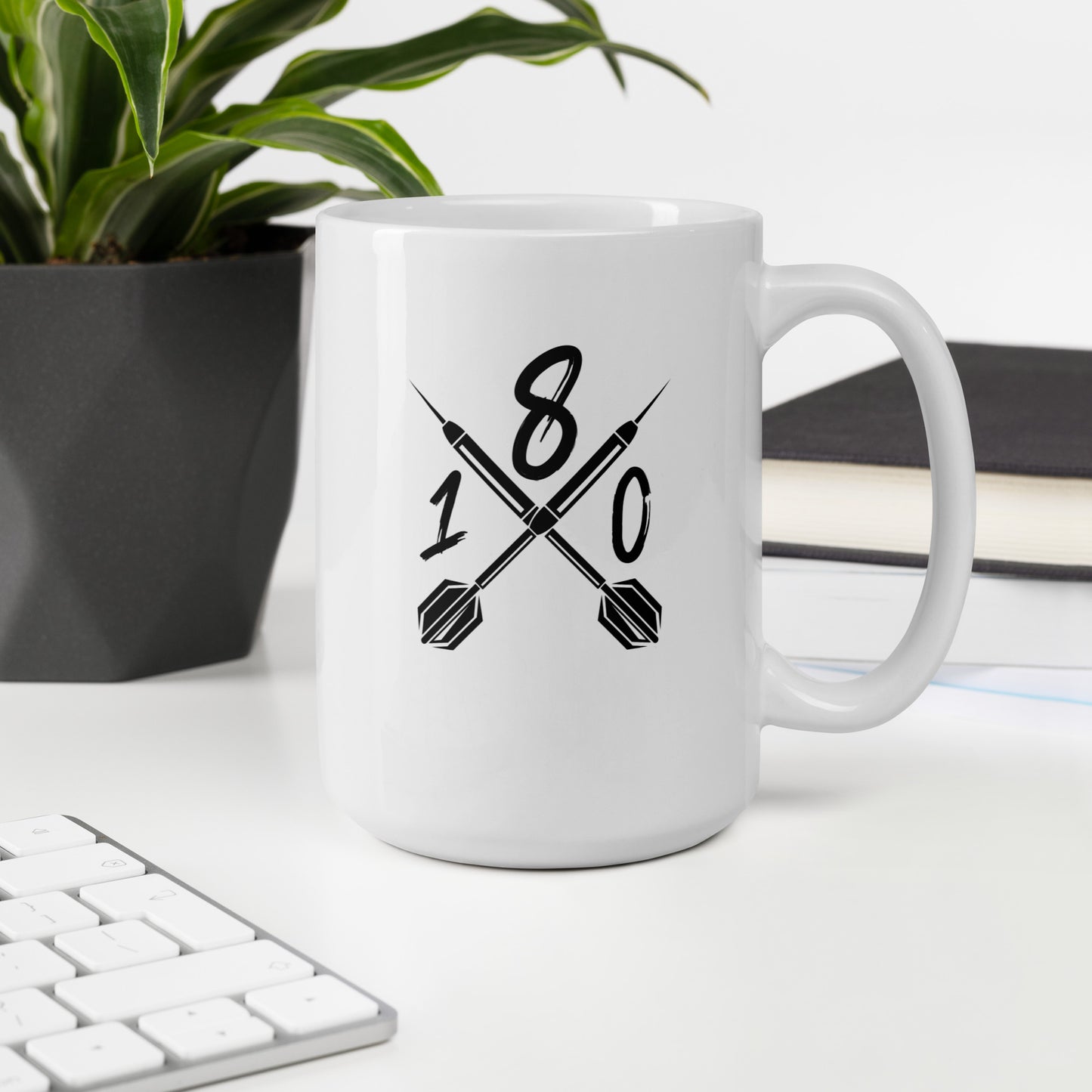 Tasse „180“ – Perfektes Geschenk für Dart-Fans