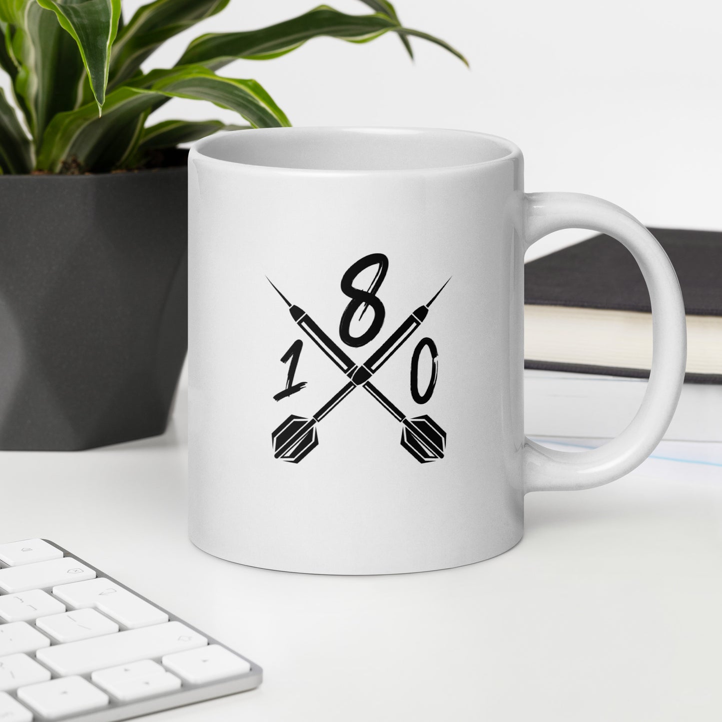 Tasse „180“ – Perfektes Geschenk für Dart-Fans