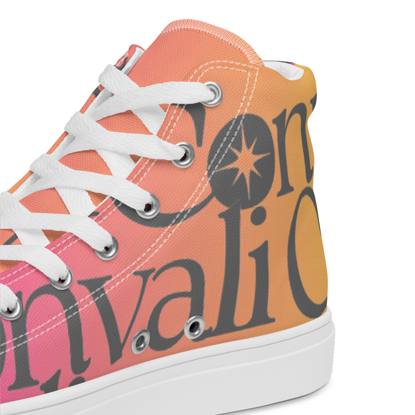 High-Top Leinenschuhe für Damen - Convali Design