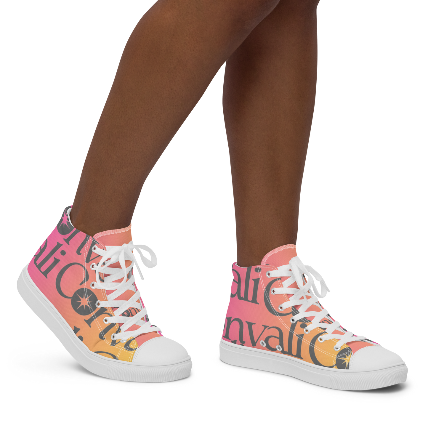 High-Top Leinenschuhe für Damen - Convali Design