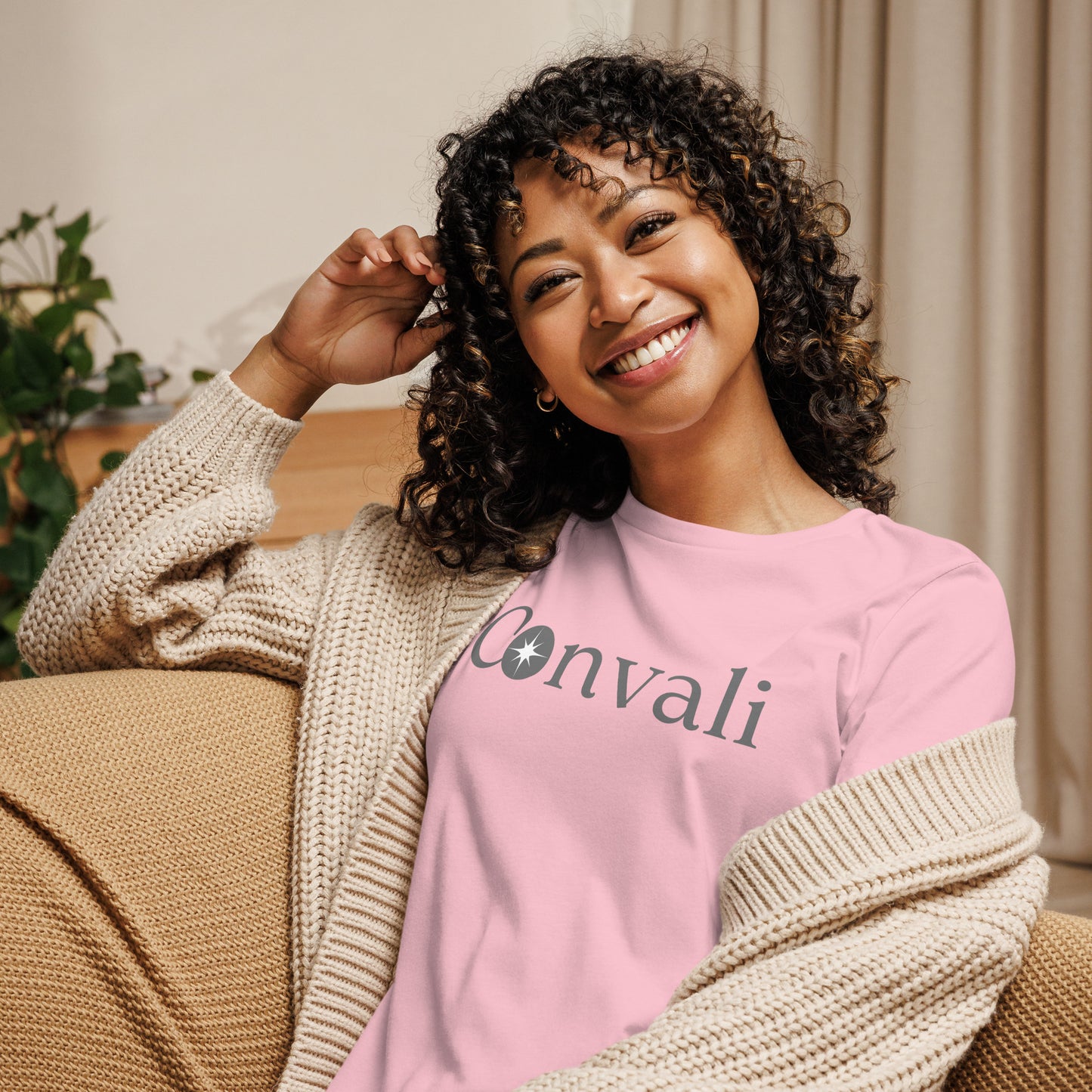 Lockeres Damen-T-Shirt -Convali Style