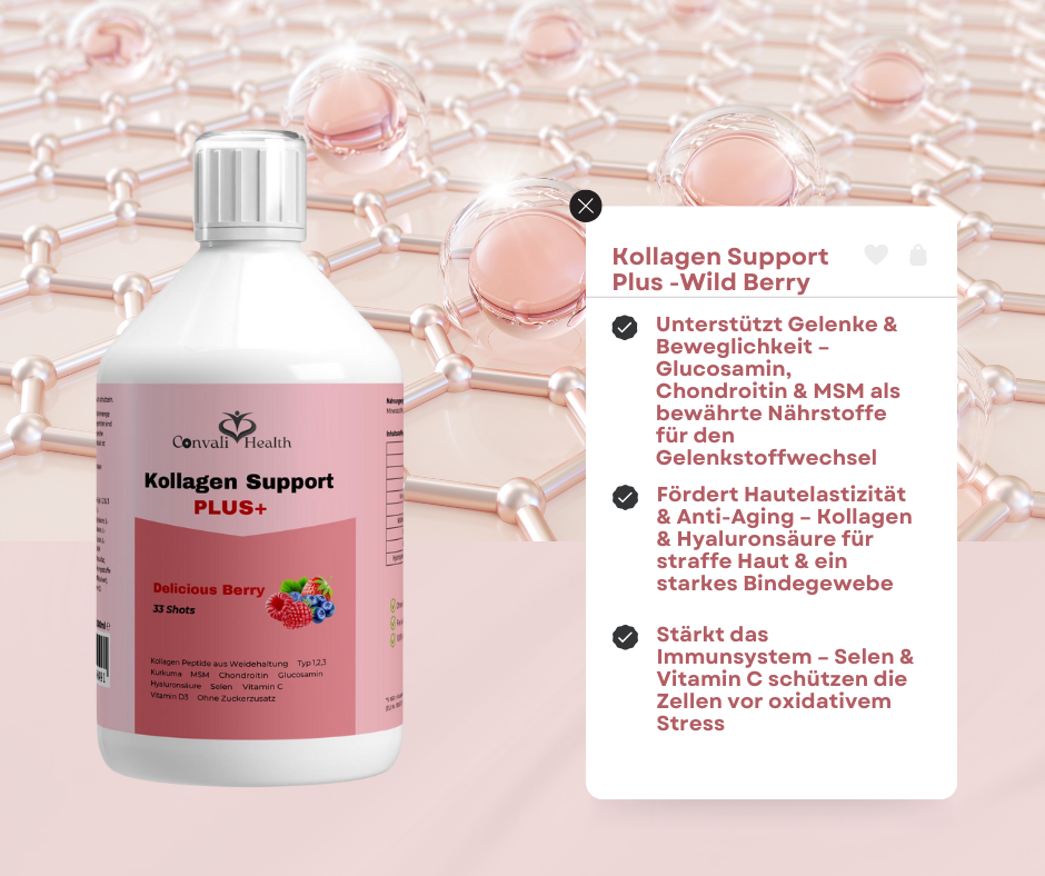 Kollagen Support PLUS+ - Wild Berry  - 500ml