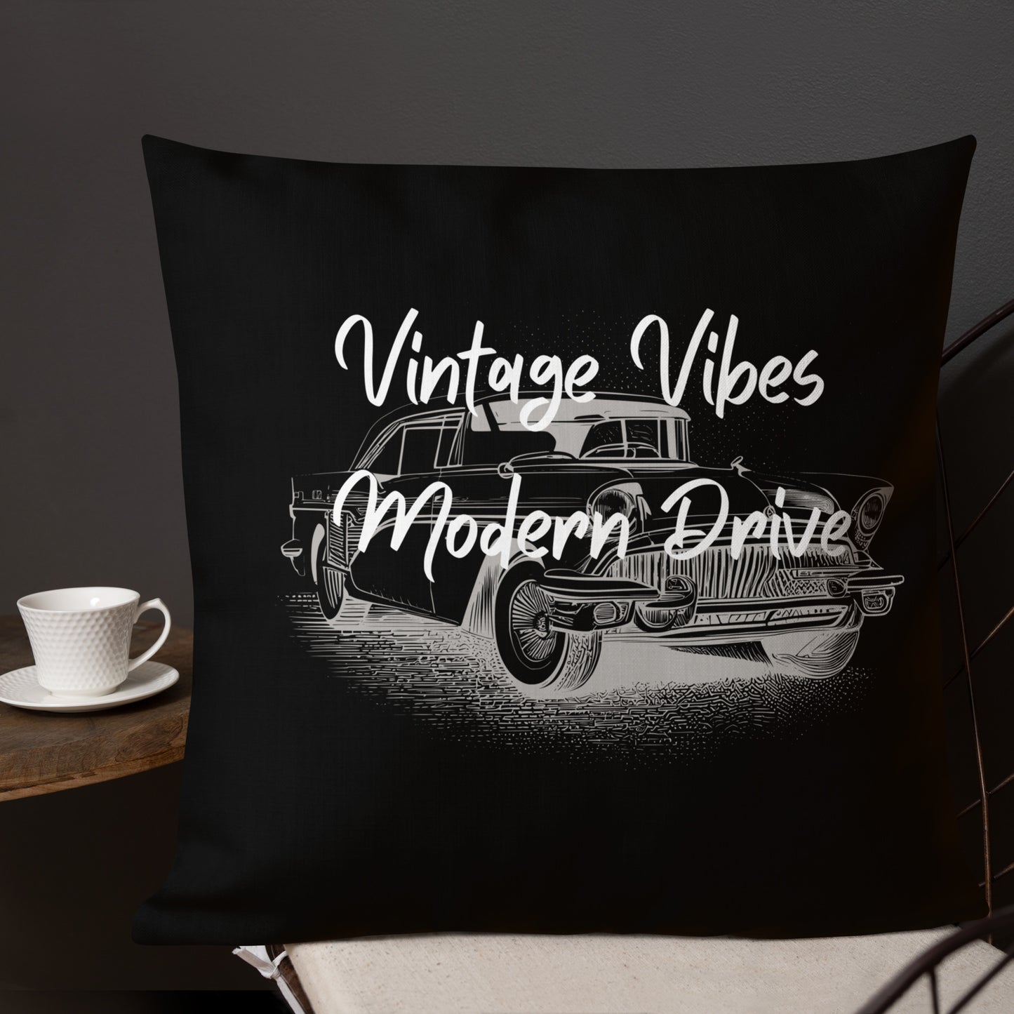 Premium-Kissen- Vintage Vibes