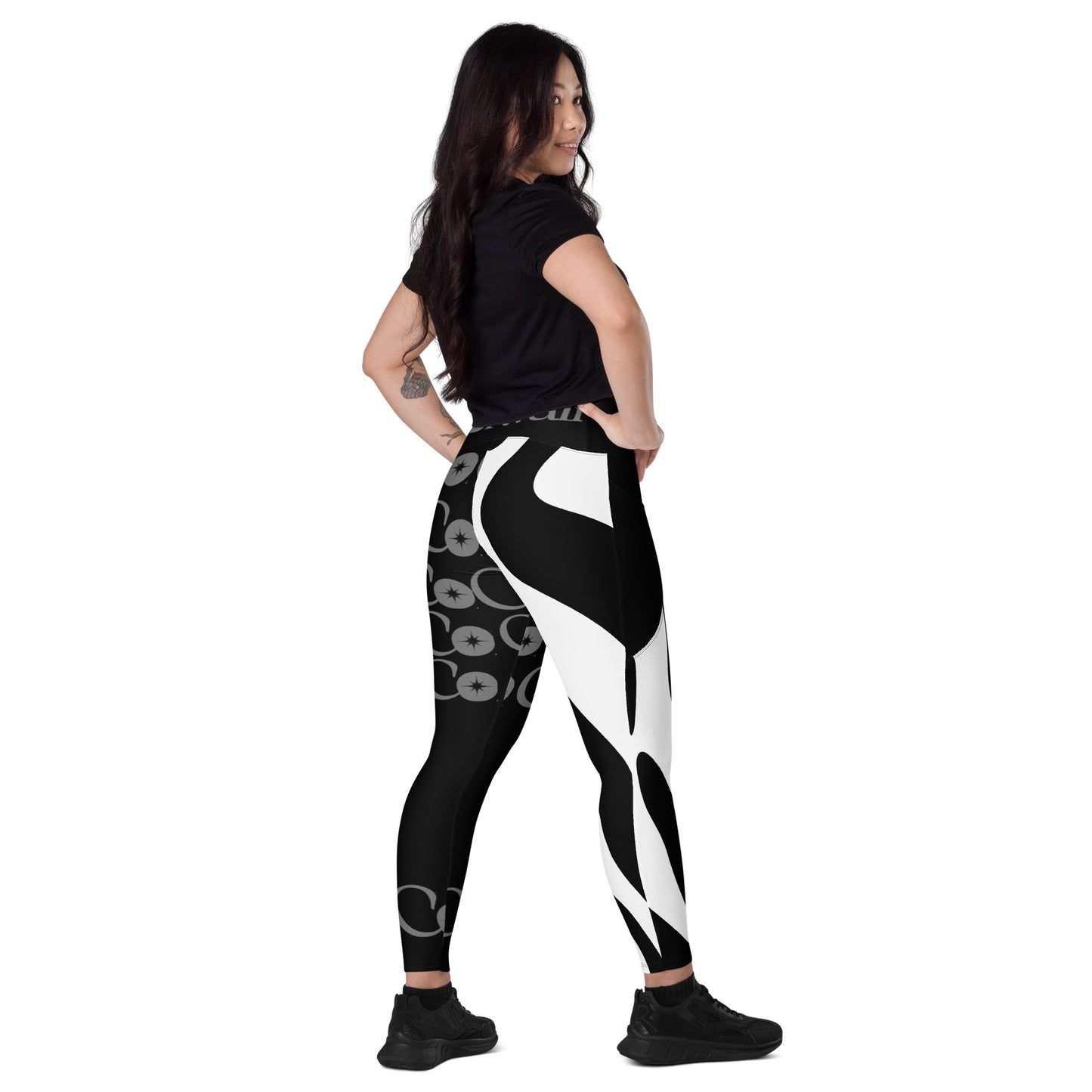V-Bund-Leggings mit Taschen -Convali Design